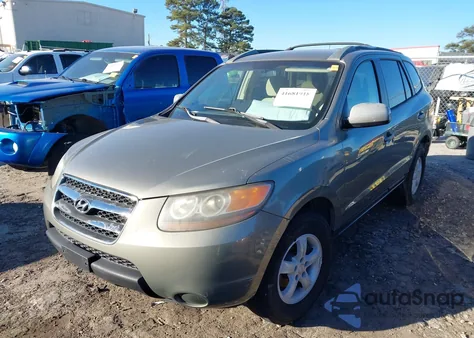 2007 Hyundai Santa Fe Gls from USA, damaged, VIN 5NMSG13D77H099712